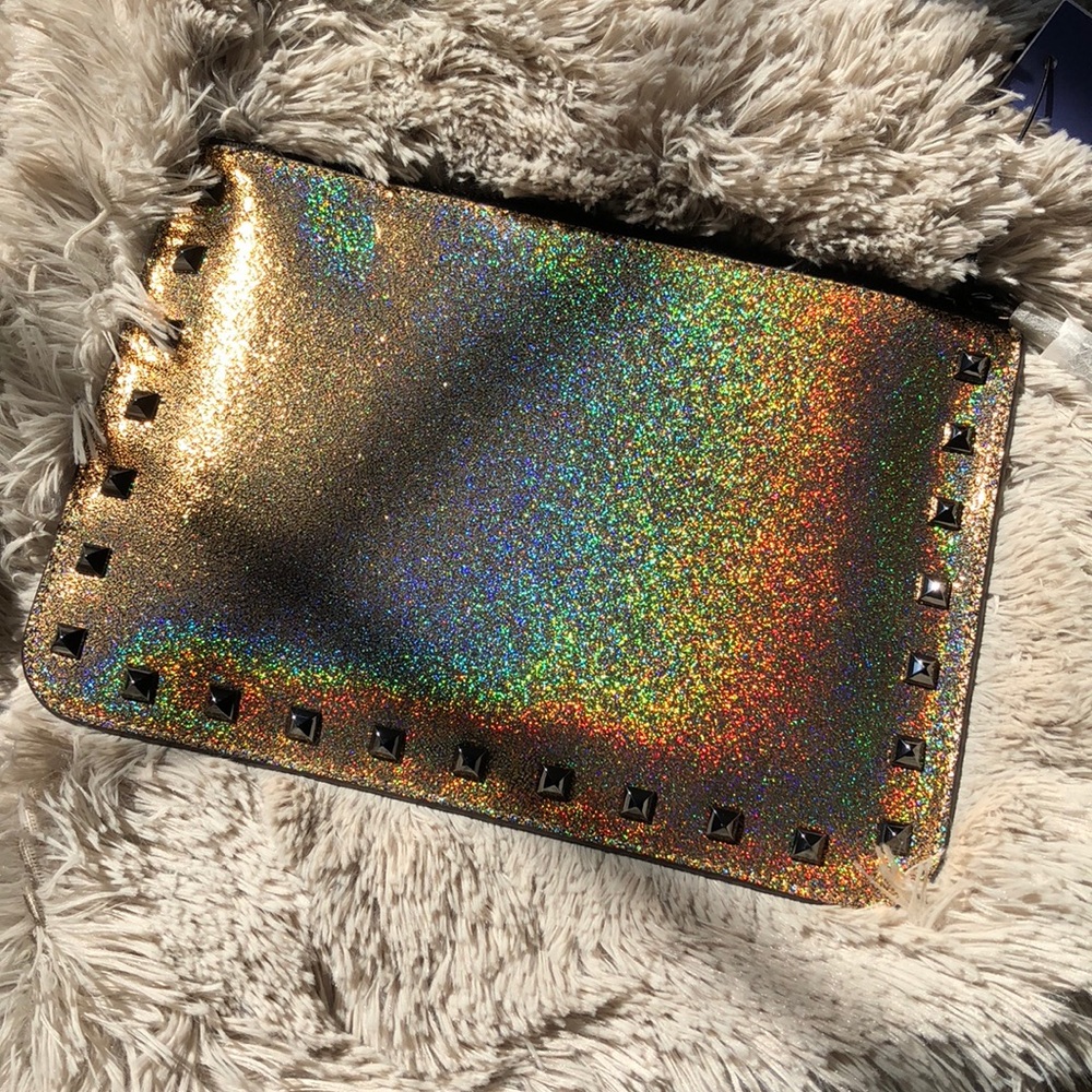 Rebecca Minkoff glitter Kerry pouch